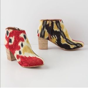 Miss Albright Anthropologie booties